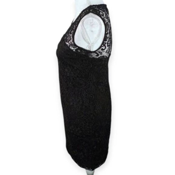 AS U WISH BLACK LACE DRESS SZ.3 EUC. - Picture 3 of 7
